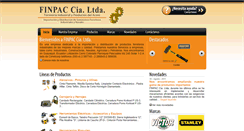Desktop Screenshot of finpacecuador.com